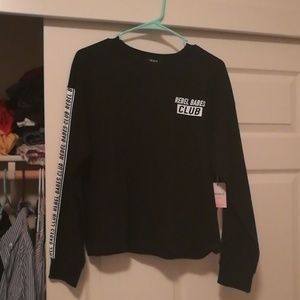 Black and White logo Long sleeve